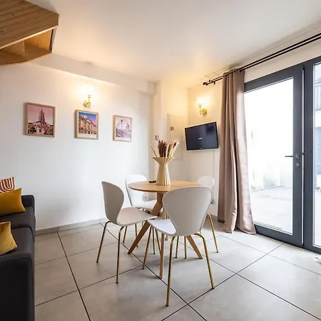 شقة Le Miki - Duplex Cosy Coeur De تولوز